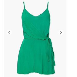 Tie Waist Cami Romper